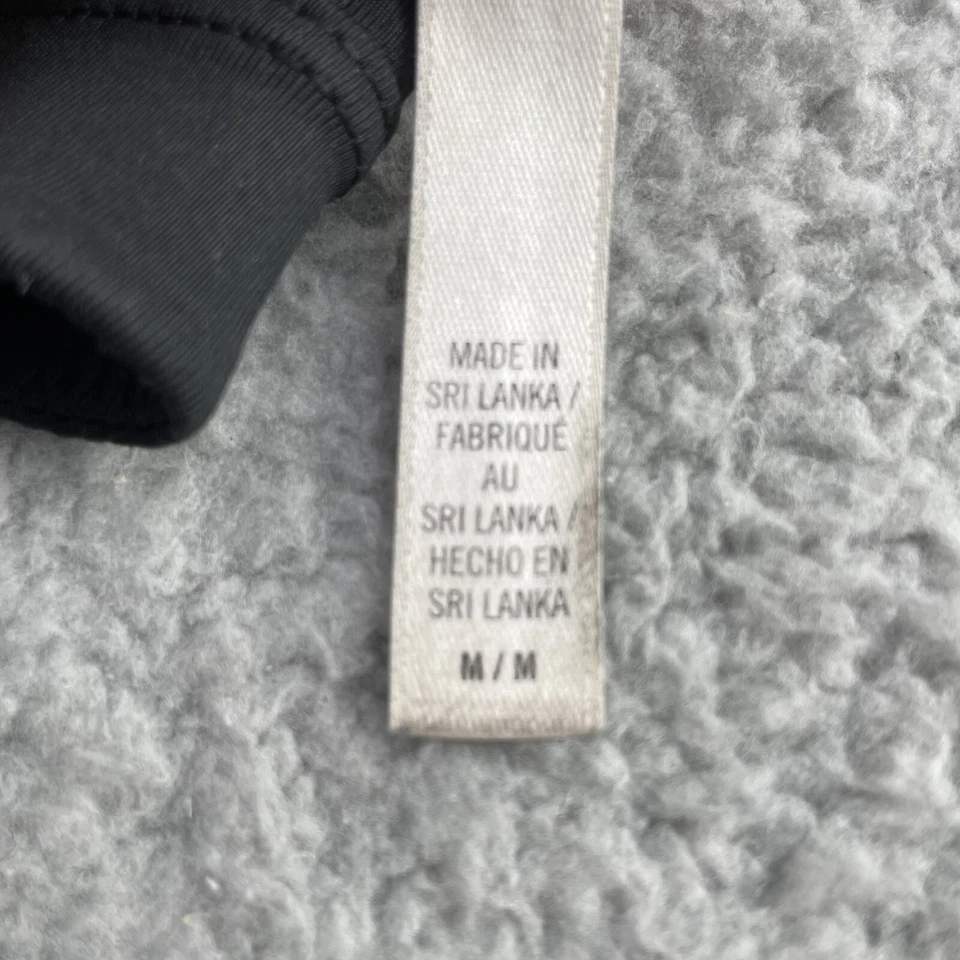 Sujetador deportivo Victoria Secret para mujer mediano negro plateado cruzado camiseta sin mangas ropa deportiva Foto 4 de 4