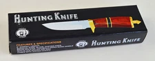 Chipaway Cutlery Fix Blade Hunting Knife & Case #GW-1907CB  (2463)