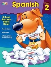 Carson Dellosa Grade 2 Spanish Workbook, Numbers, Colo- 9781483816562, paperback