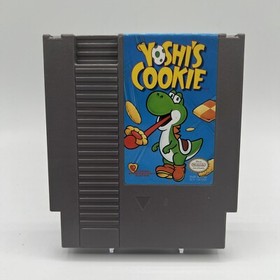 Yoshi's Cookie (NES, 1993) with Manual - Tested - Working