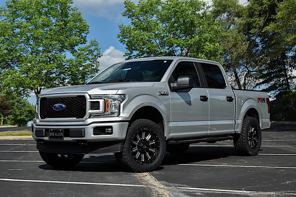 17x9 Fuel Wheels D620 Hardline 8x165.10 BLACK Milled Off Road 1 (S43