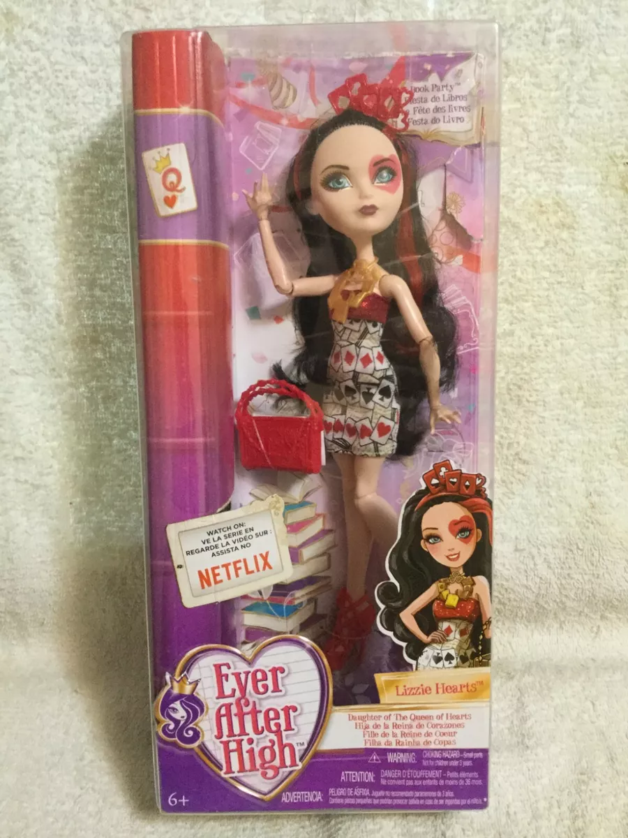 Ever After High Lizzie Hearts, Brinquedo Mattel Nunca Usado 90343780