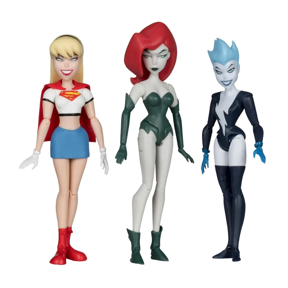 Batman Adventures Girls Night Out 3 Pack Action Figures 7in