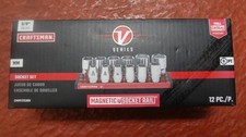 Craftsman V Series 3/8" Drive 6 Pt Metric 12 Piece Socket Set CMMT17530V