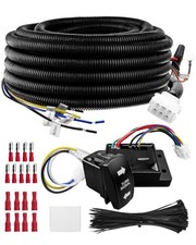 Universal UTV ATV Turn Signal Light Blinker Kit with SPDT Rocker Switch