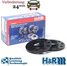 HR Spurverbreiterung schwarz 24mm/Achse für Mercedes-Benz SL R231 Bj. 2012-2020 HR Spurverbreiterung schwarz 24mm/Achse für Mercedes-Benz SL R231 Bj. 2012-2020