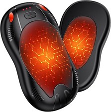 New Electric Rechargeable Hand Warmers 10000mAh, 2Pack Portable Hand Warmer
