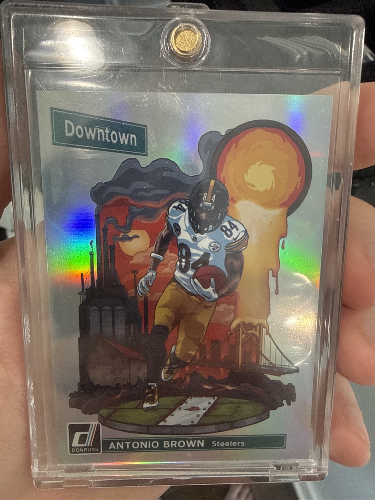 2018 Panini Donruss - Antonio Brown DOWNTOWN! #DT-4