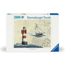 Ravensburger RVB12000804 Puzzle da 2000 Pezzi - Faro Romantico