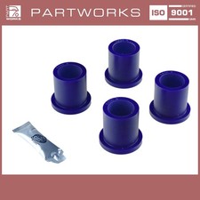 4x Gummilager Querlenker für PORSCHE 911 F/G ab '70- 930 PU-Buchsen VORNE SET
