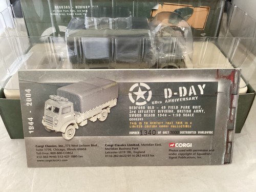 CORGI CC60305 BEDFORD QLD 3rd INFANTRY DIV SWORD BEACH 1944 1:50 SCALE 2004 - Picture 2 of 15