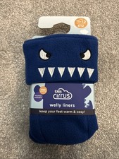 Totes Kids Shark Welly Liners 11-12 UK
