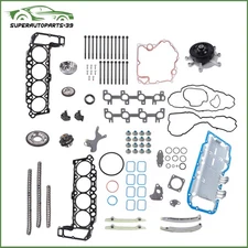 Head Gasket Bolts Set Water Pump Timing Chain Kit For Commander Grand Cherokee