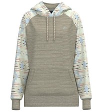 Hooey Women's Legendary Tan/Aztec Hoodie - HH1356TNAZ