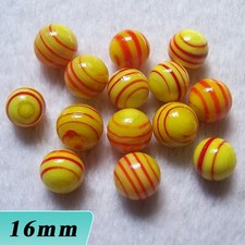 16mm Glass Marbles Beads Decorative Glass Balls Vase Fish Tank Decor Toy Game