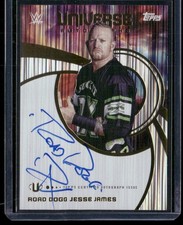 2025 Topps Universe WWE #UNA-RDO Road Dogg Jesse James Universe Autographs