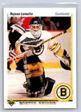 1990-91 Upper Deck #215 Rejean Lemelin