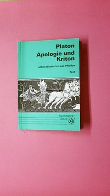 248520 Plato APOLOGIE UND KRITON
