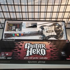 Open Box Unused Guitar Hero Playstation 2 Guitar Bundle PS2 NO GAME