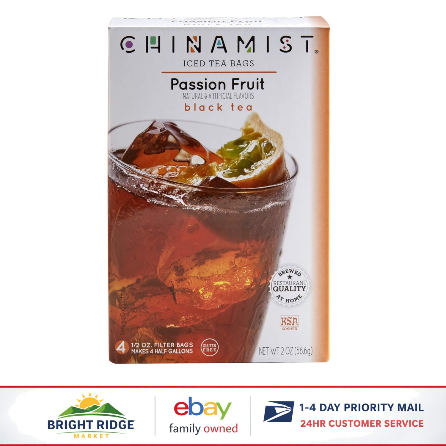 Bags &ndash; 4 Count For Refreshing Beverage