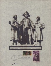 YITZHAK RABIN (ISRAEL) - COMMEMORATIVE SHEET WITH FIRST DAY CANCELLATION
