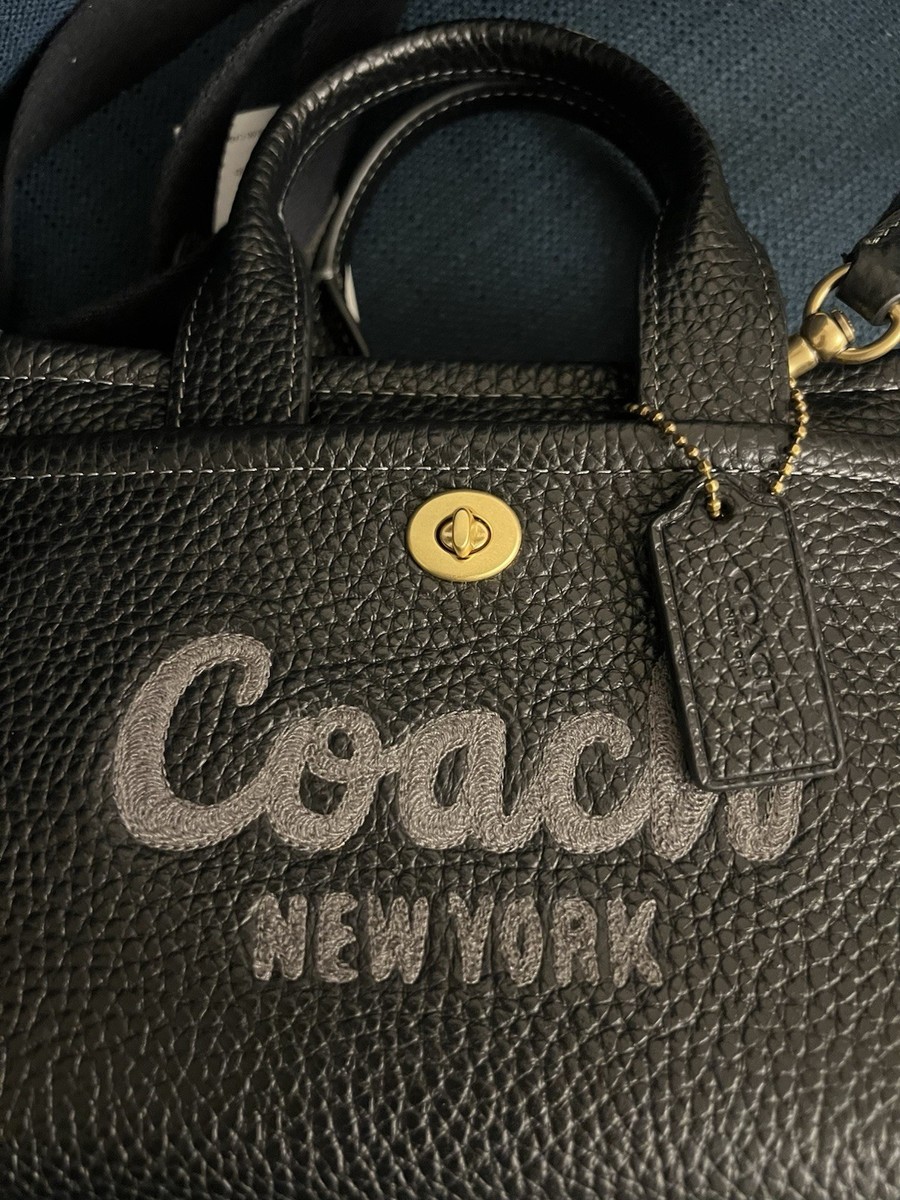 NWT - COACH Cargo Mini Bubble Leather Tote Bag - 20 Mini Crossbody