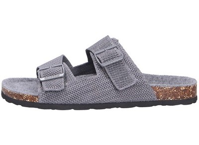 Giesswein Tieffußbett Pantolette MERINO SLIDES 83-10-44404-017 Grau NEU