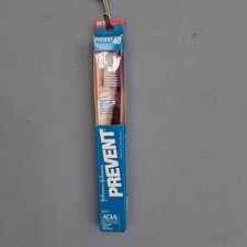 Vintage NOS Johnson Johnson Prevent Toothbrush Translucent Purple New Beveled