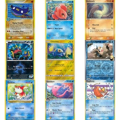 Fish - Pick Your Pokemon Cards By Category - Foils - Vintage to Modern NM/LP