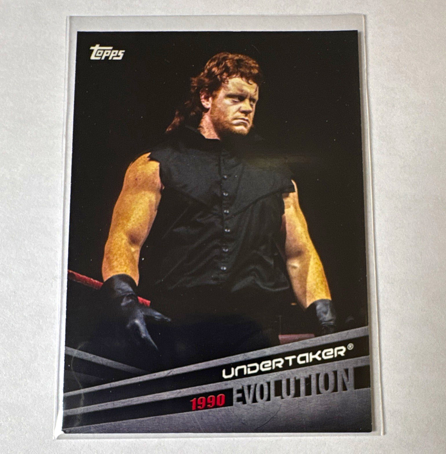 Topps WWE Evolution Insert Undertaker Wrestling Card 2018 Topps WWE #E-45