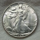 1940 S Walking Liberty Silver Half Dollar UNC Unexamined