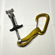 Black Diamond Camalot 0.2 Climbing Cam w/ Neutrino Carabiner Trad Protection