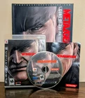 Metal Gear Solid 4 Guns of the Patriots PS3 Tested Complete w Official Guide