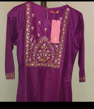 NWT Women's Ethnic Wear Collection Rayon Kurti Sz Small