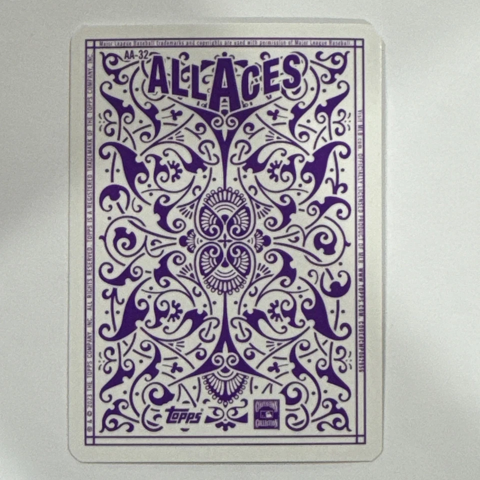 2023 Topps beisebol diamante vermelho todos os ases Nolan Ryan - Imagem 2 de 2