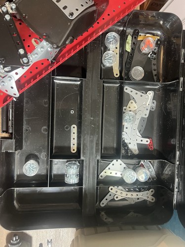 Meccano Erector Sets W/Carry Case 3 Manuals + Power Tool READ - Picture 4 of 11