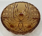Vintage Imperial Marigold Glass Footed Bowl — photo 3