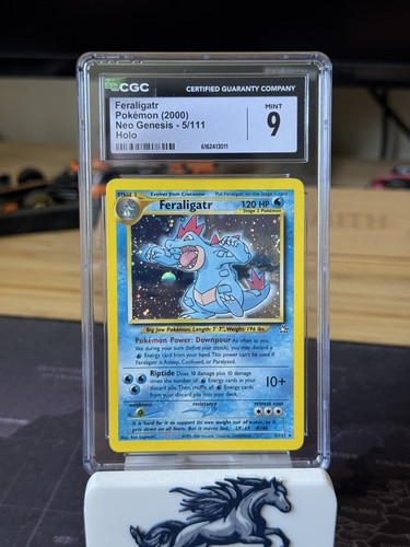 Feraligatr (Unlimited) graded CGC 9 for sale on eBay