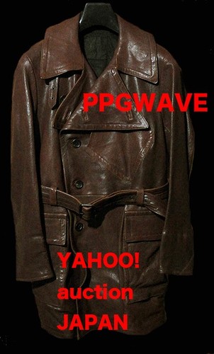 Y's for Men Buffalo Leather Coat 2008-09AW Italian Made Military Style 2