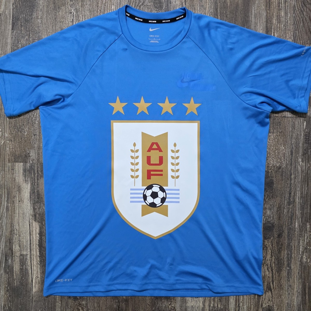 2024 Nike Uruguay Home Soccer Shirt Men L Luis Suarez Cavani Godin