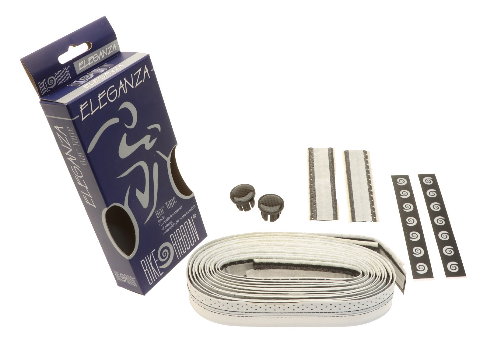 Bike Ribbon Eleganza Handlebar Tape White/Perforated White NEW NOS NIB