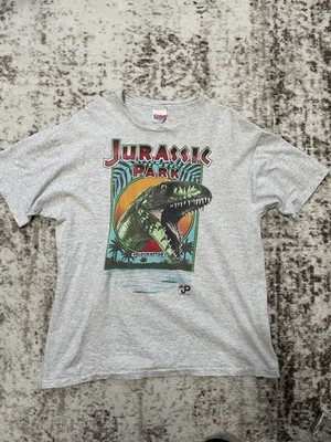 Vintage 1993 Jurassic Park Raptor Promo T Shirt Sz. XL