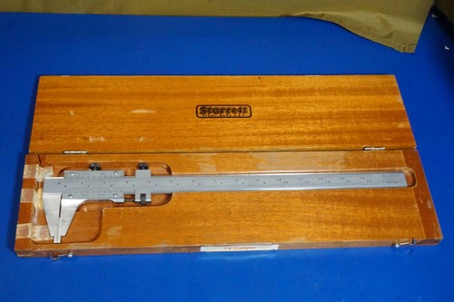 Starrett No 123 14” Master Vernier Caliper Hardened And Stabilized Master Bar