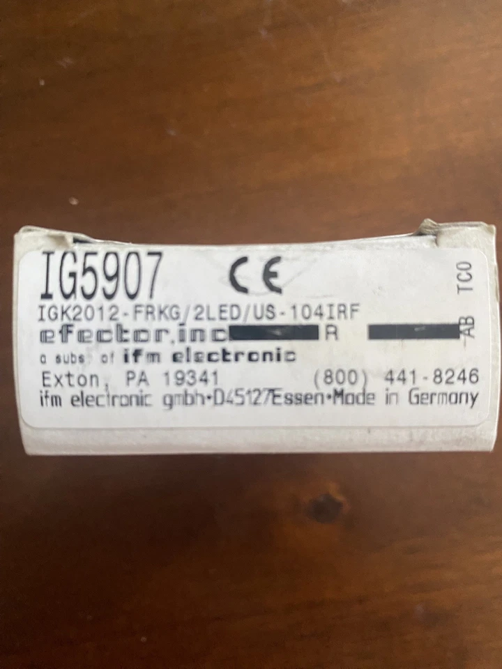 IFM Inductive Proximity switches - IG5907 - Efector 700 - Image 2 of 3