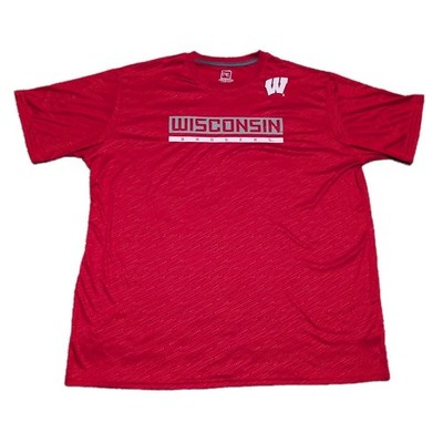 Proedge Wisconsin Badgers Mens Dry Fit T-Shirt 3XL Athletic Tee EUC