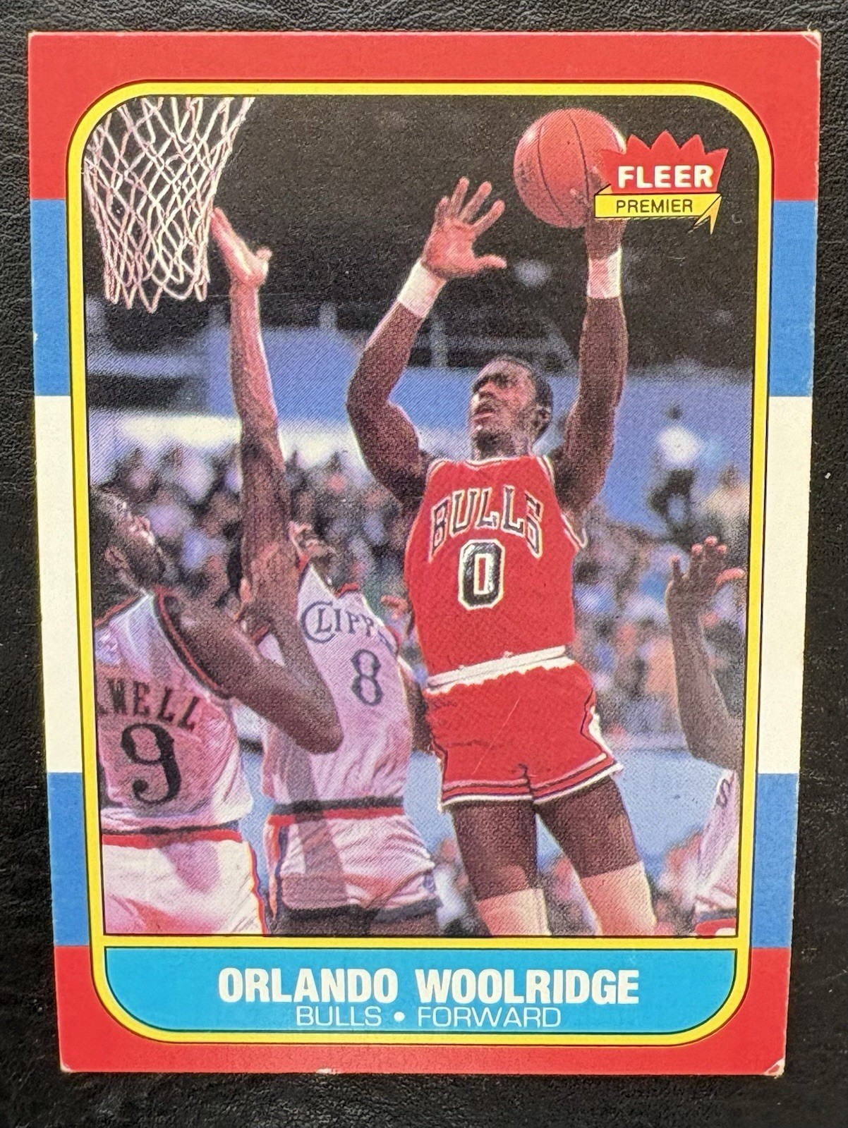 Fleer 1986-87 Fleer Orlando Woolridge #130 Chicago Bulls NBA Card