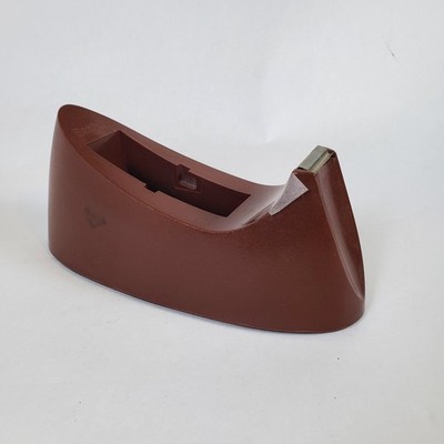 Scotch Tape Brown Model C-15 VTG Decor Dispenser Weighted Vintage 3M Deco Art