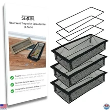 SEAL360 Floor Vent Screen Net, Perfect Home, Mobile Home and RV Accessory, Vent