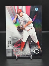 NICK SENZEL 2016 BOWMAN CHROME Top of the Class BOXTOPPER rookie RC REDS /99