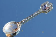 P&O ORIENT LINE ARCADIA SOLID SILVER SOLD ONBOARD SPOON C-1957 #1